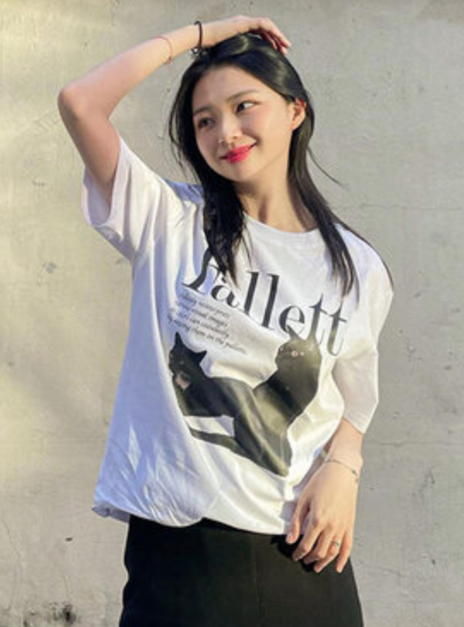 Fallett cat tee