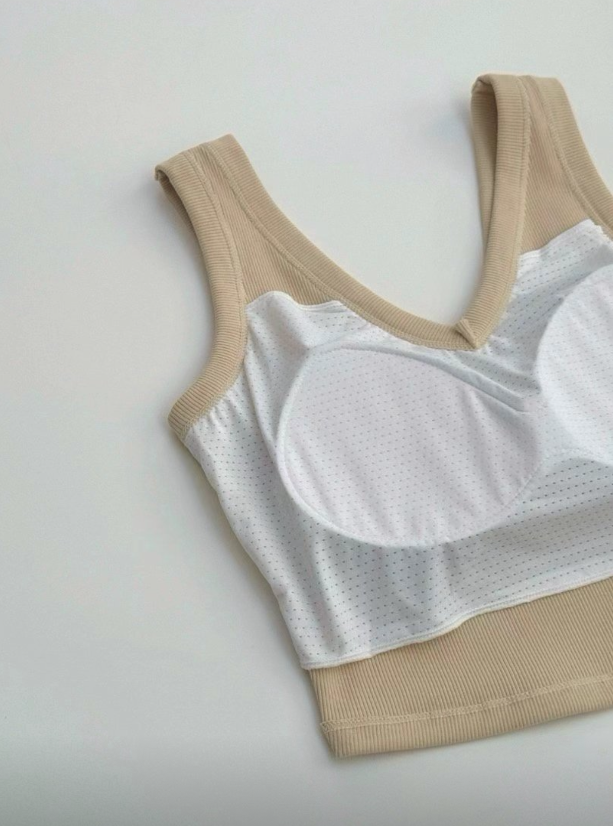 V neck bra top