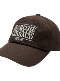 MARITHE FRANCOIS GIRBAUD logo cap