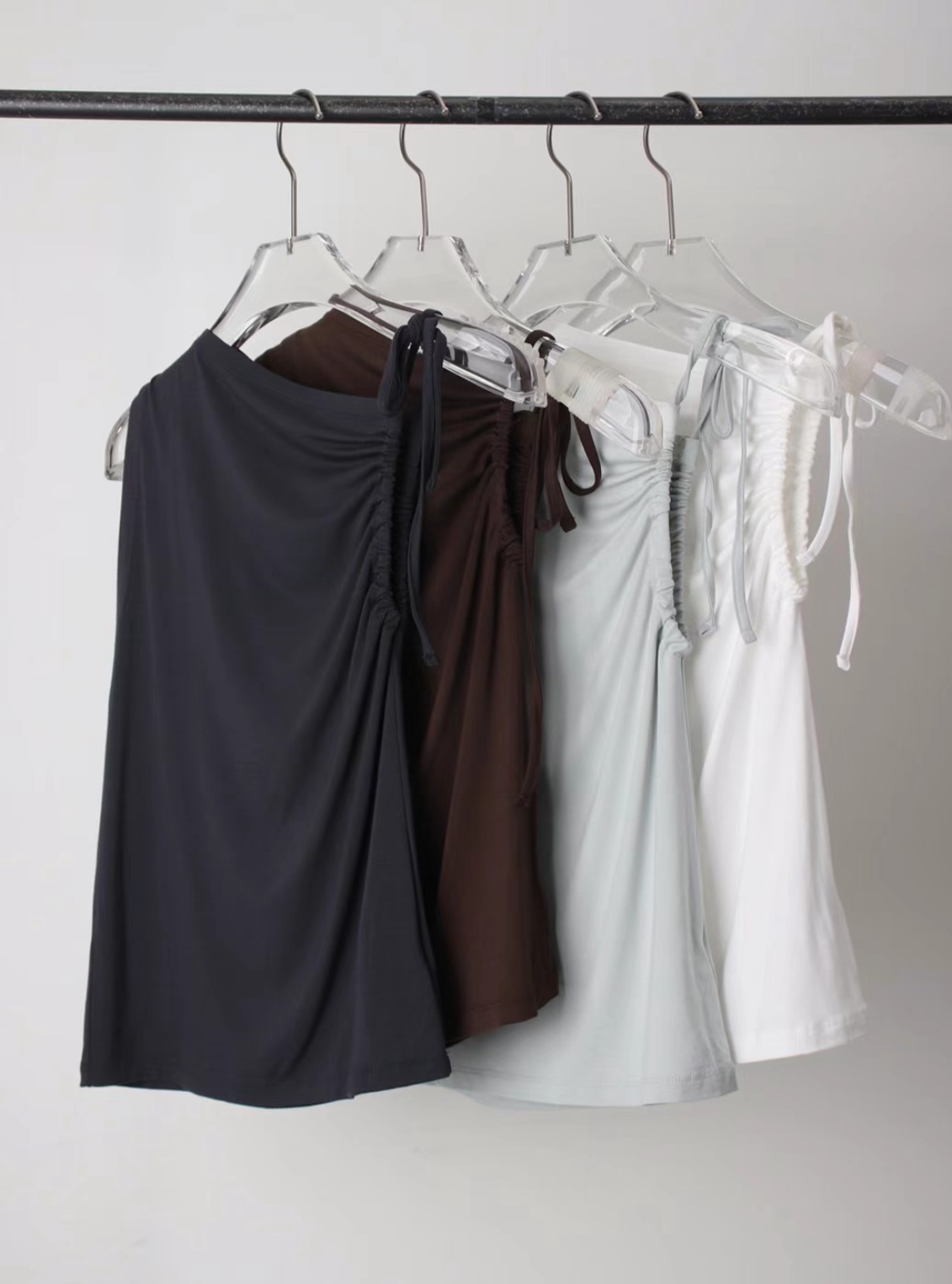 Asymmetry sleeveless