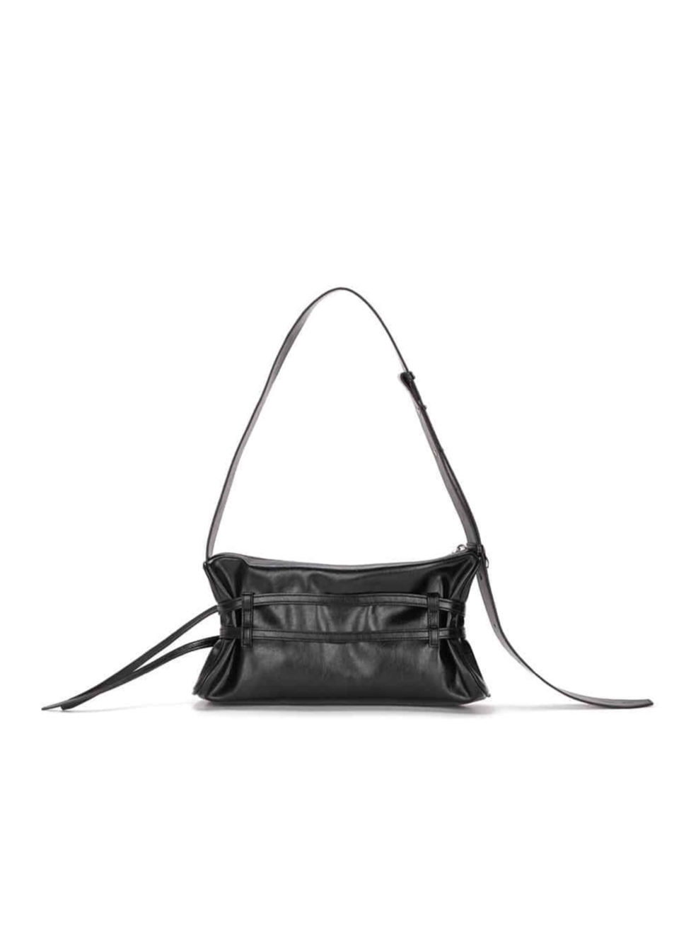 Matin kim double belted strap mini bag