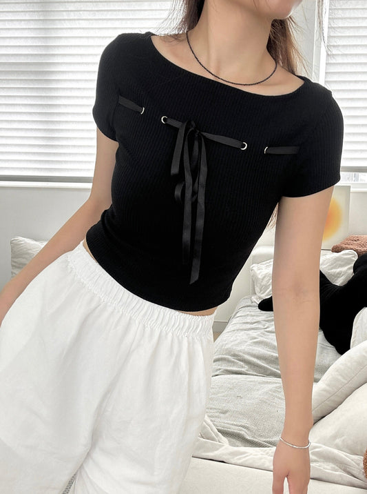 Silk Ribbon Top