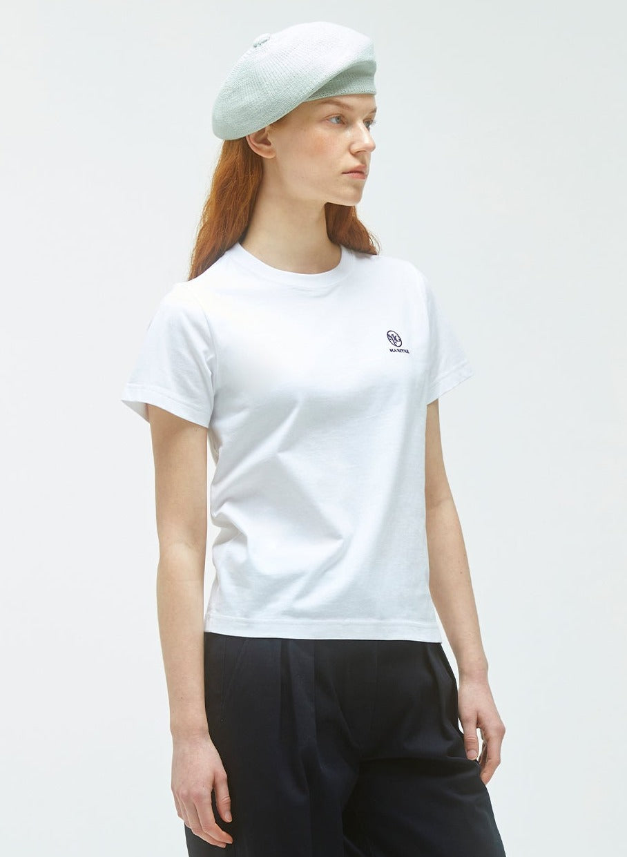 Marithe Francois Girbaud small logo tee