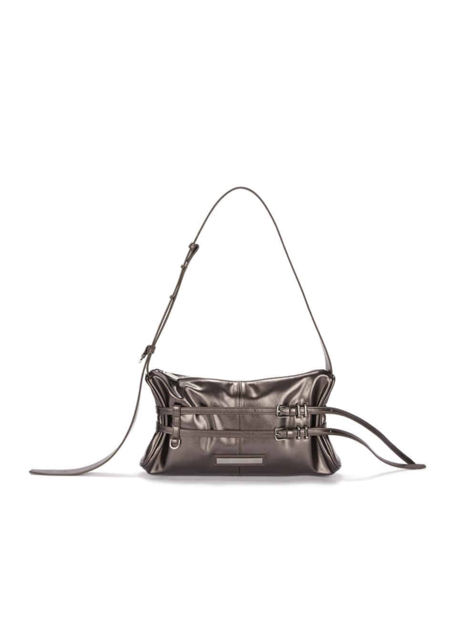 Matin kim double belted strap mini bag