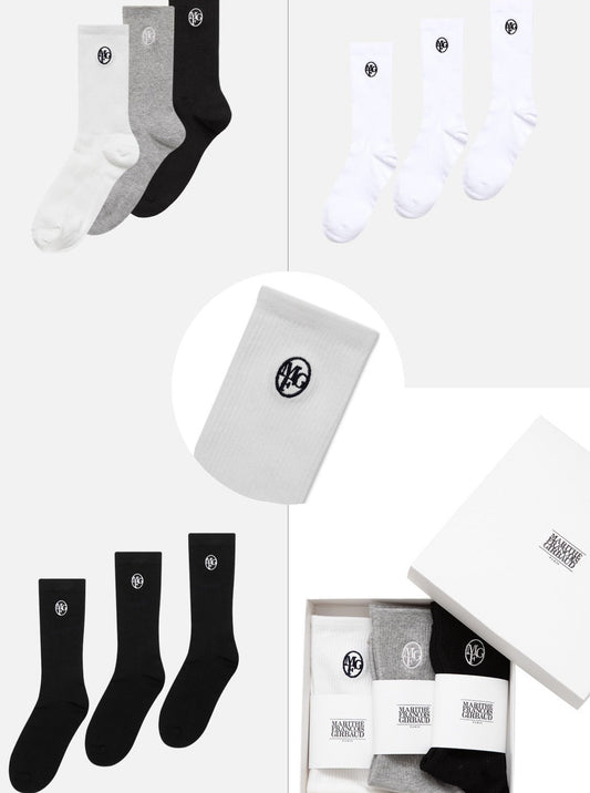 Marithe Francois Girbaud logo socks