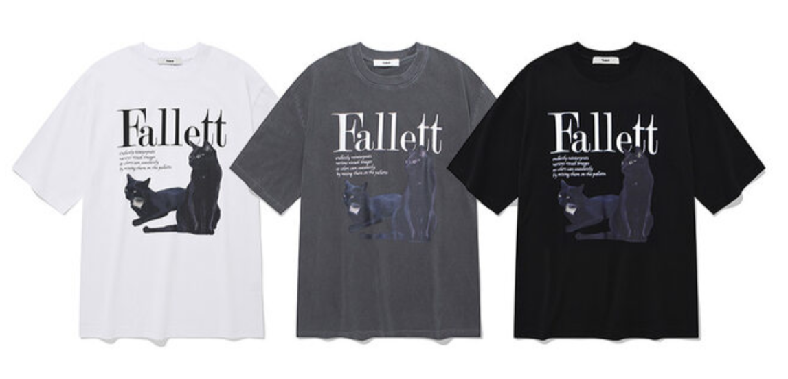 Fallett cat tee