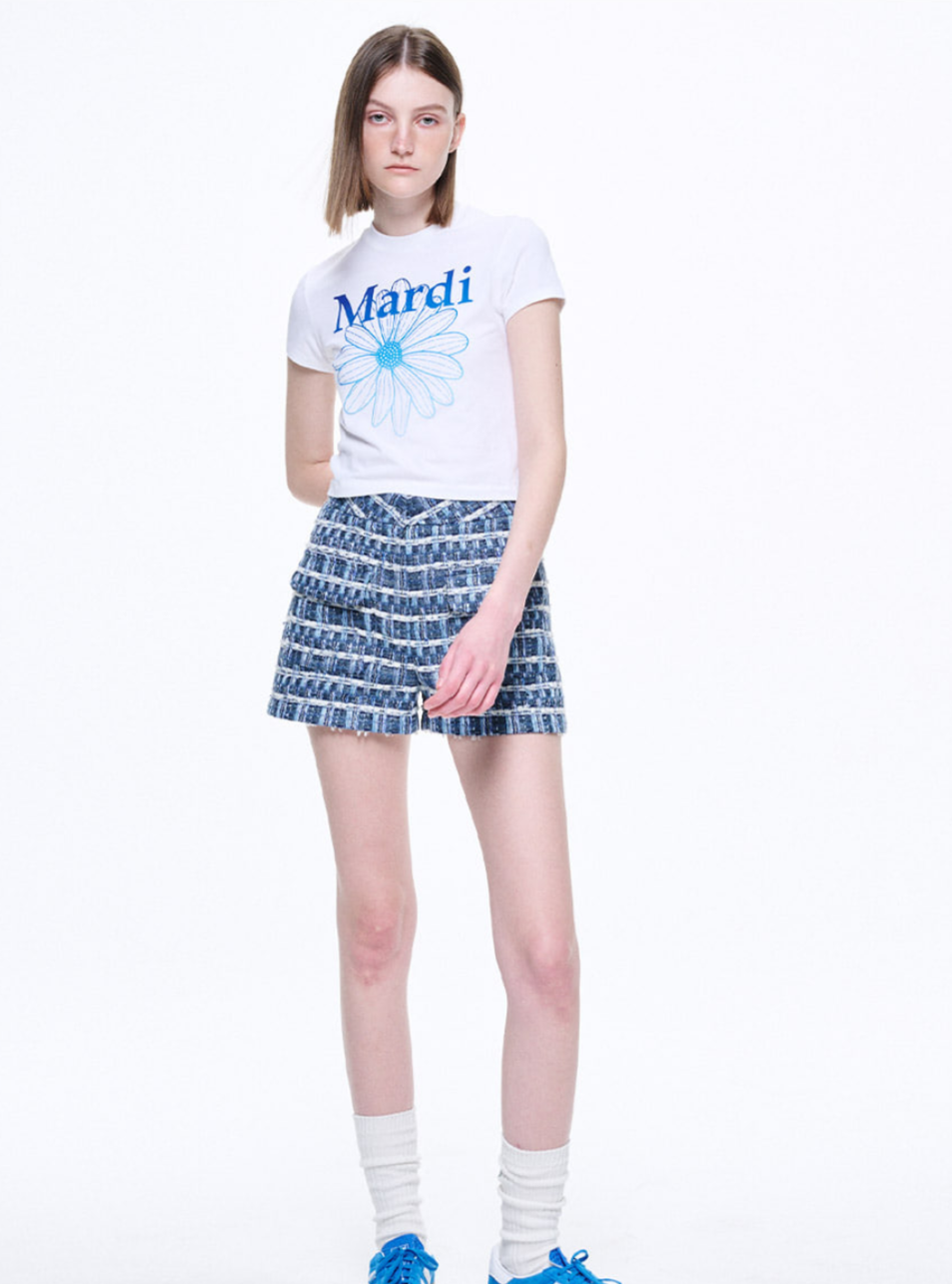 Mardi Mercredi cropped T-shirt