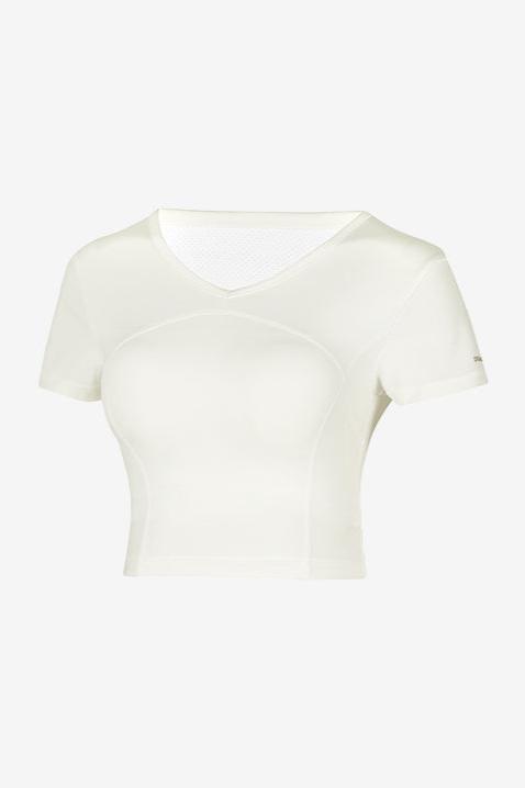 Grandeline EL-TOUCH air stitch crop top