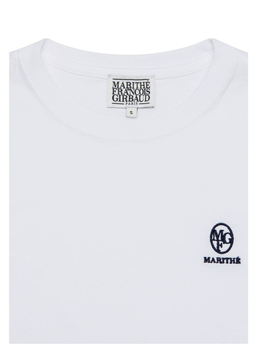 Marithe Francois Girbaud small logo tee