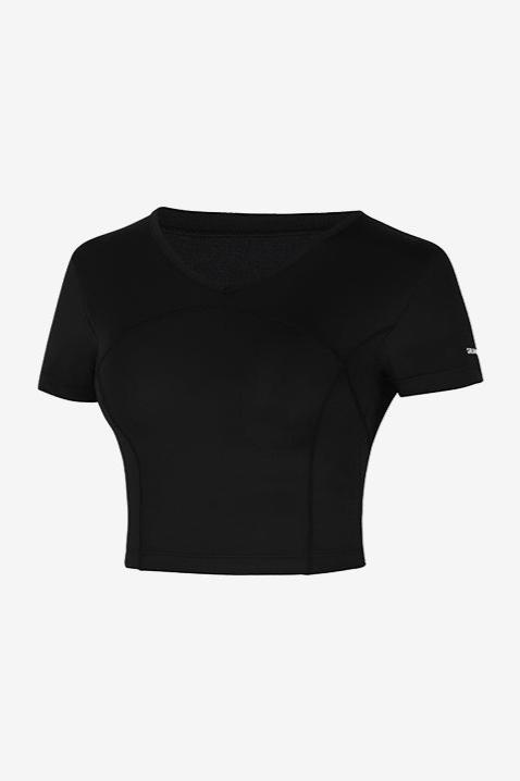 Grandeline EL-TOUCH air stitch crop top