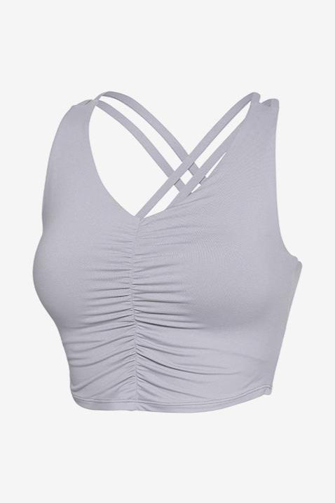 Grandeline EL-SOFT Back Twist shirting Tank top