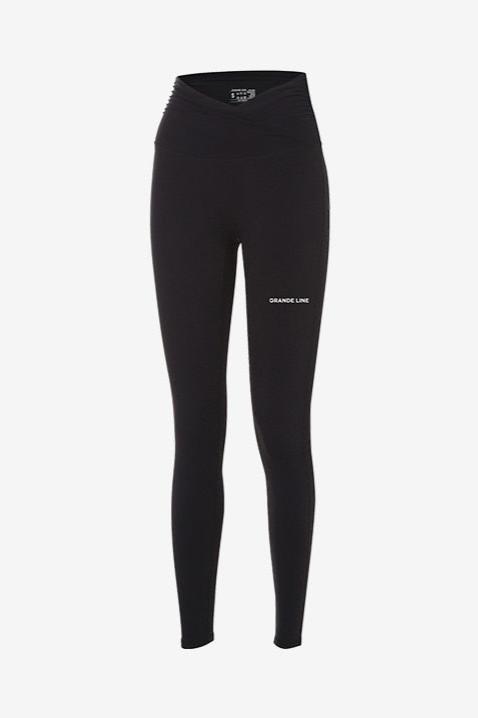 Grandeline El-flex Cross Shirring Leggings