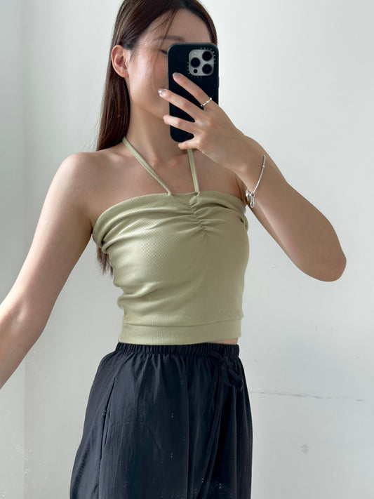 Two way ribbon tube top