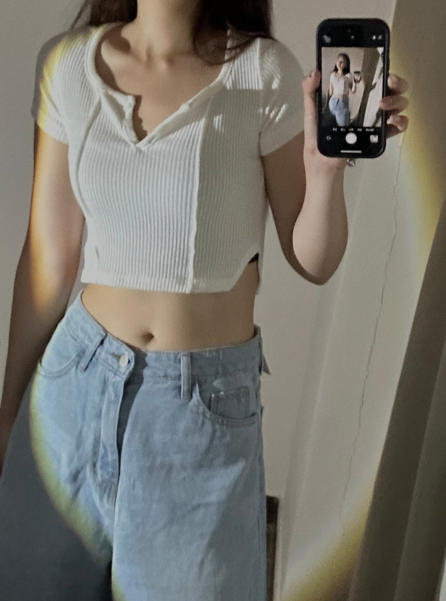 Arc crop top