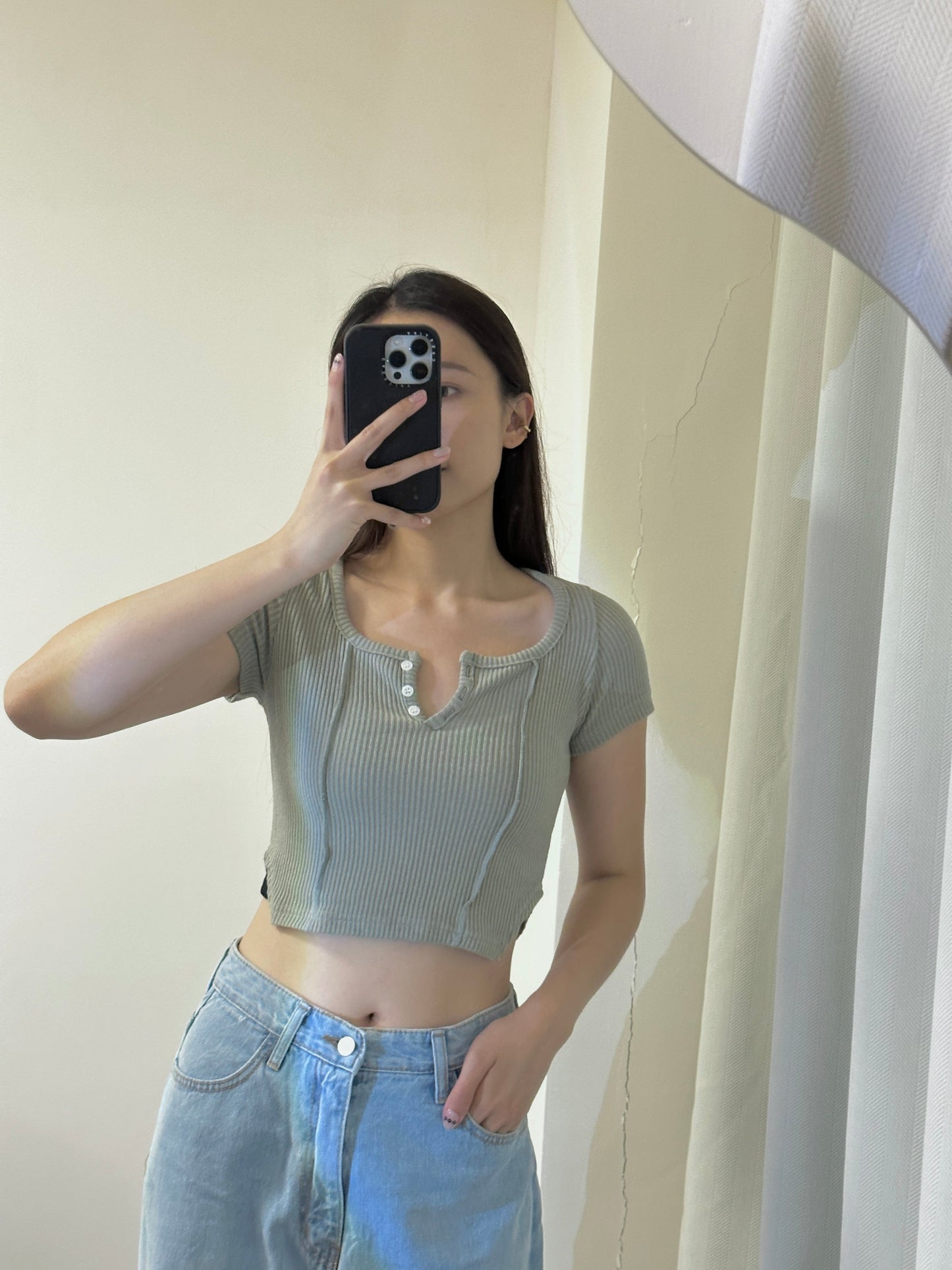 Arc crop top