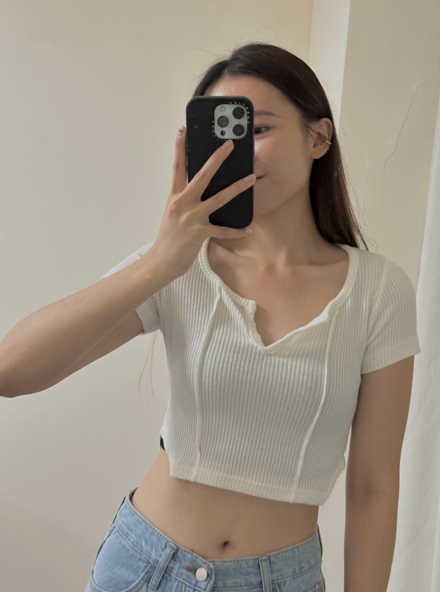 Arc crop top