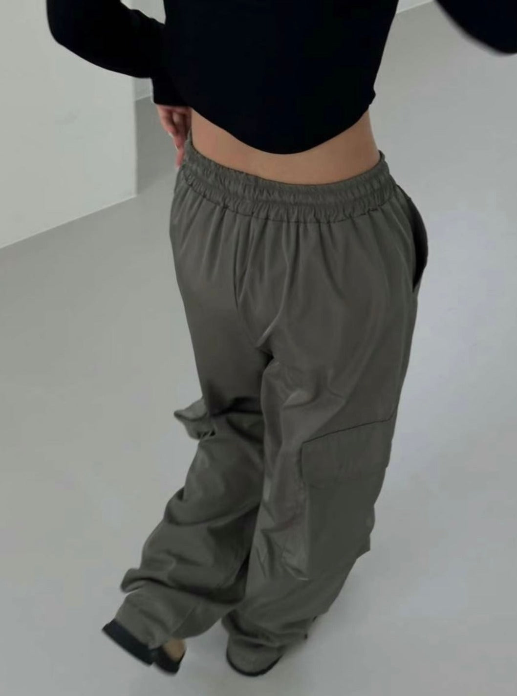 Nylon Cargo pants